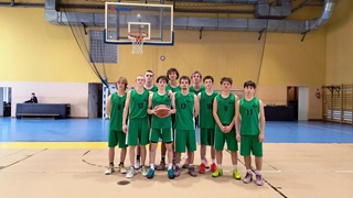 Mistrzostwa Łodzi w koszykówce chłopców.