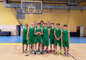 Mistrzostwa Łodzi w koszykówce chłopców.