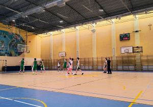 Mistrzostwa Łodzi w koszykówce chłopców.