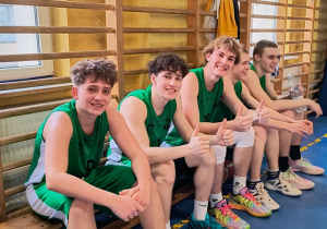 Mistrzostwa Łodzi w koszykówce chłopców.