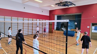 Zajęcia z siatkówki