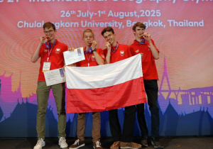 Fot. z oficjalnego profilu Olimpiady Geograficznej